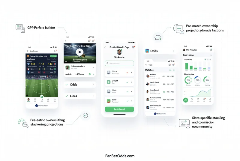 Stokastic DFS optimizer tool - World Cup 2026