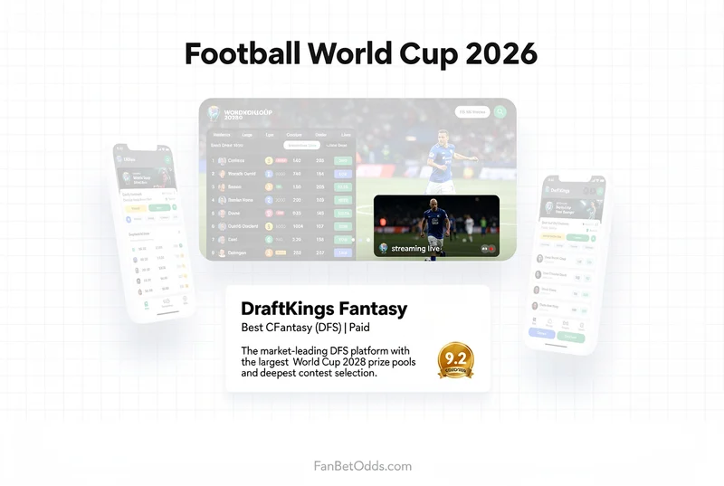 DraftKings Fantasy - World Cup 2026 fantasy sports bonus