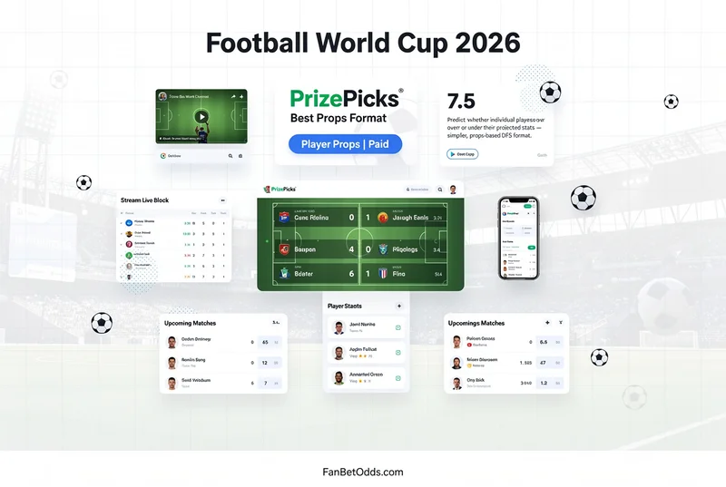 PrizePicks - World Cup 2026 fantasy sports bonus