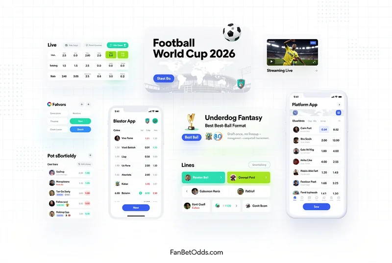Underdog Fantasy - World Cup 2026 fantasy sports bonus