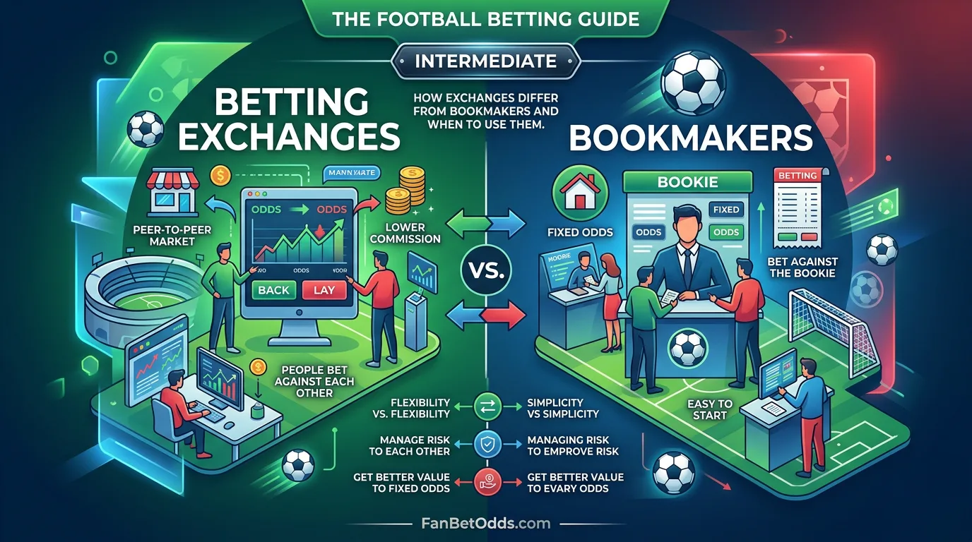 Betting Exchanges guide - back and lay bets at exchange odds for World Cup 2026