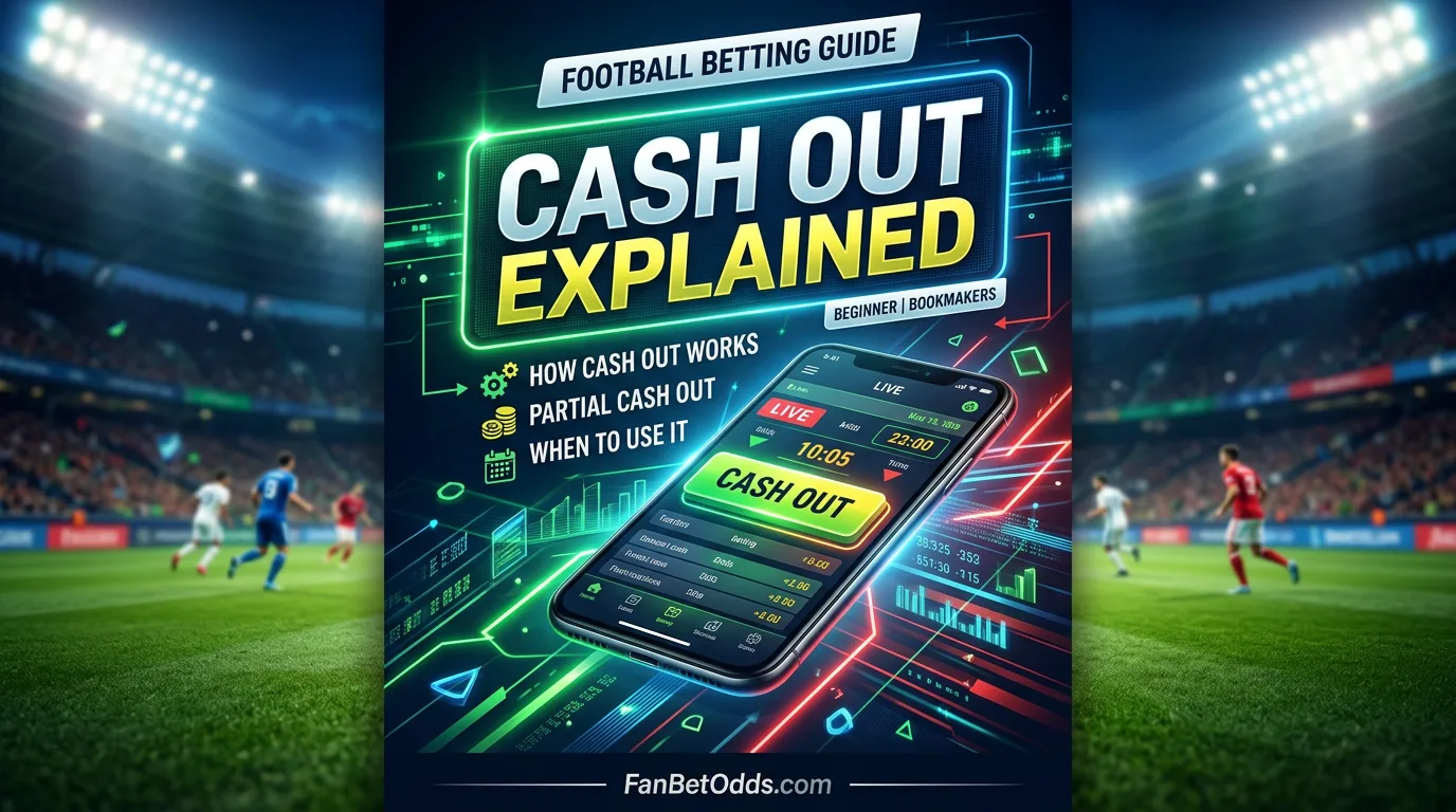 Cash Out Explained - how early settlement works at sportsbooks during World Cup 2026 matches