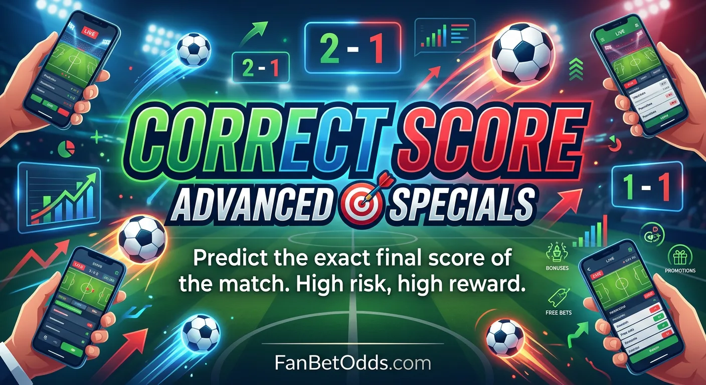 Correct Score betting guide - predict the exact final scoreline for World Cup 2026 matches