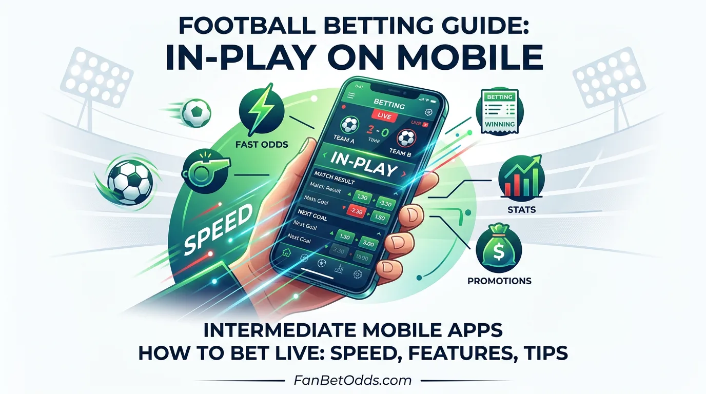 In-Play on Mobile guide - live betting markets on your phone during World Cup 2026 matches
