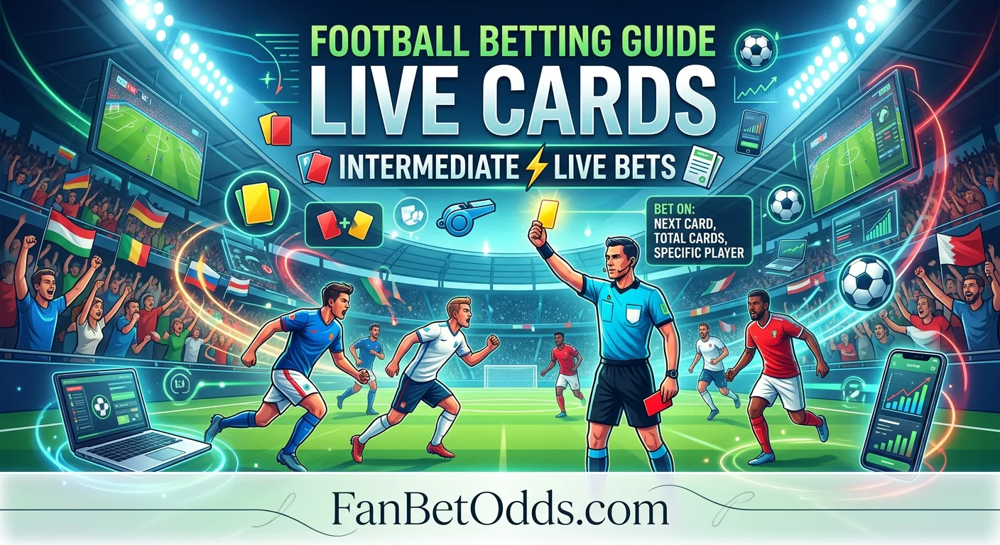 Live Cards betting guide - in-play bookings, total cards and player carded markets for World Cup 2026