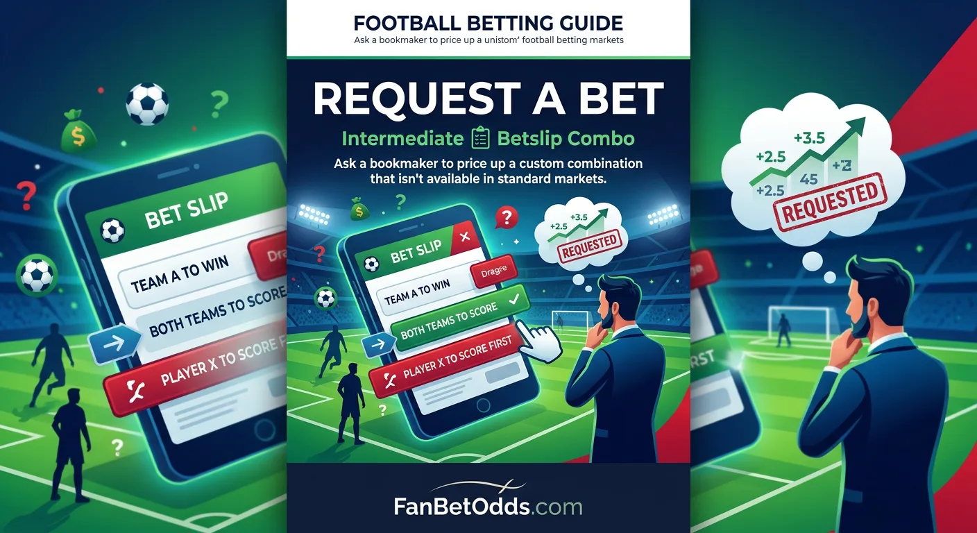 Request a Bet guide - place custom bets not listed in the market for World Cup 2026