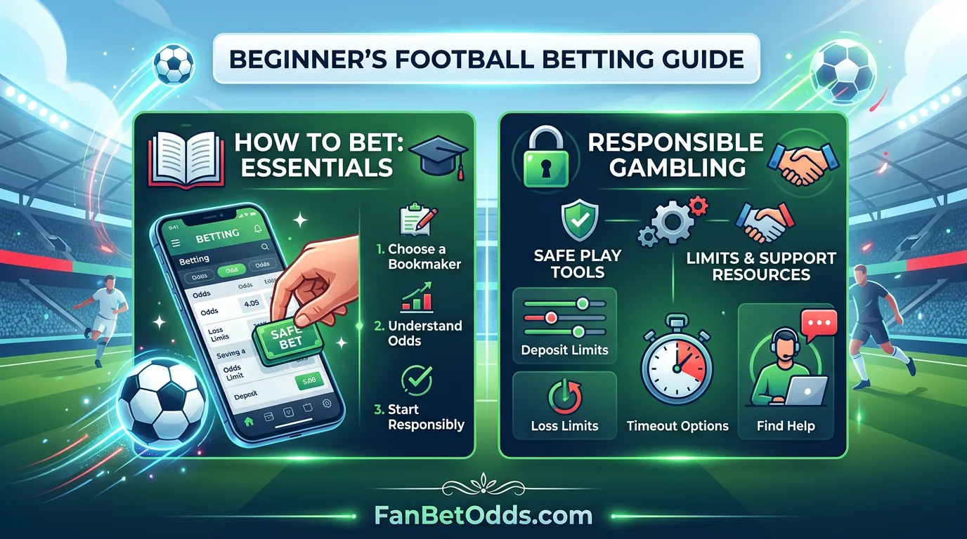 Responsible Gambling guide - deposit limits, self-exclusion and support tools for World Cup 2026