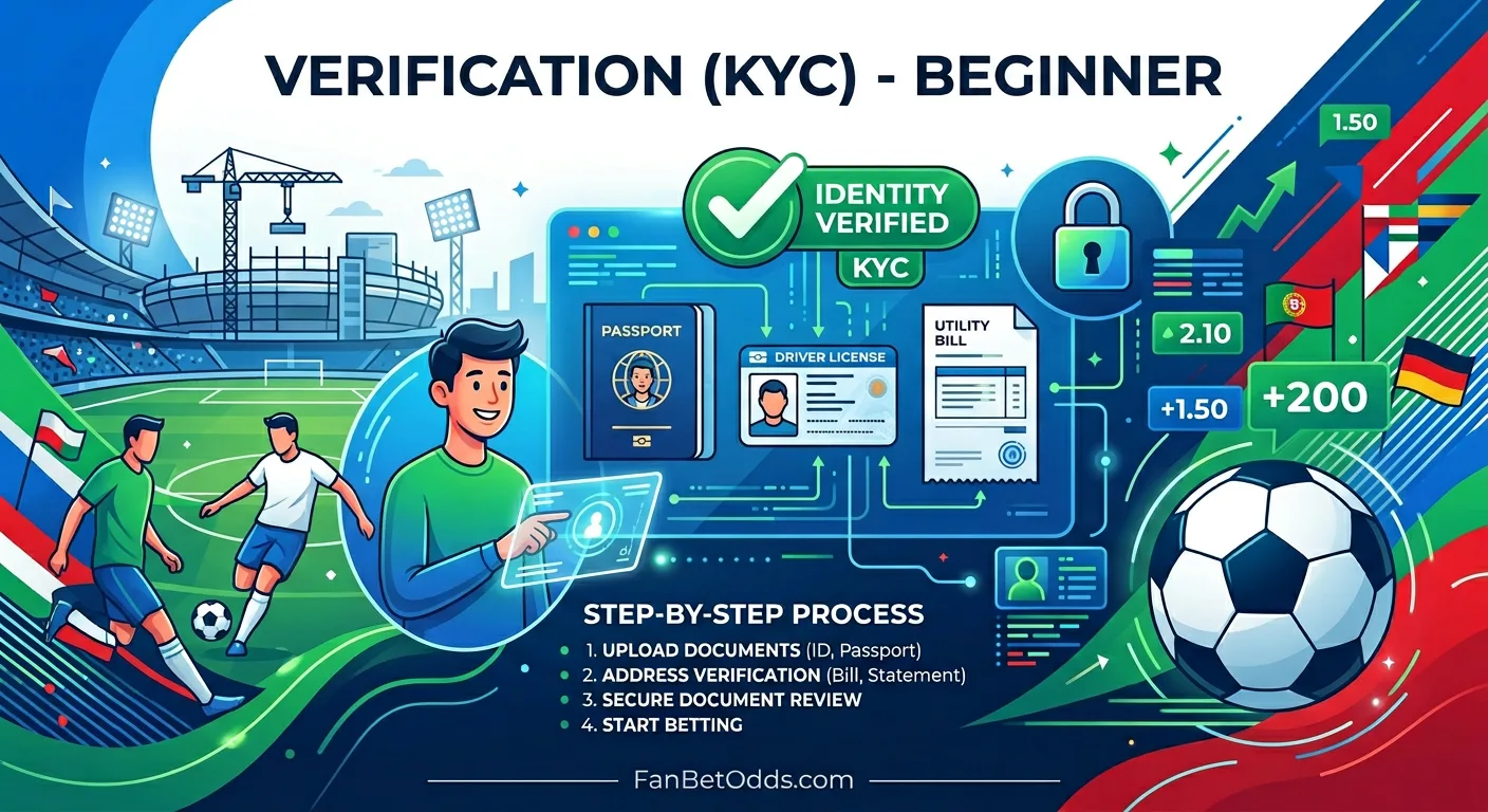 KYC Verification guide - identity checks at betting sites and what to expect for World Cup 2026