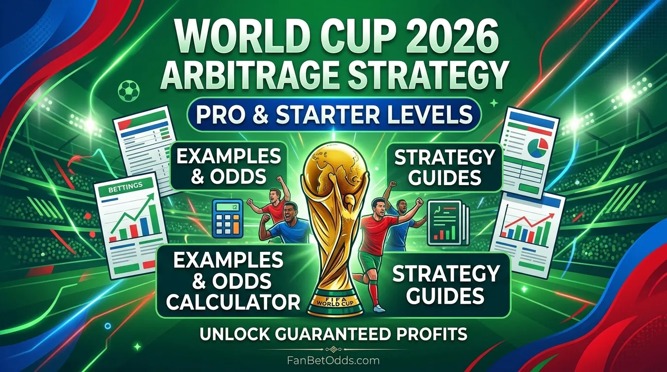 World Cup 2026 Arbitrage Strategy - phase-by-phase guide on Fan Bet Odds