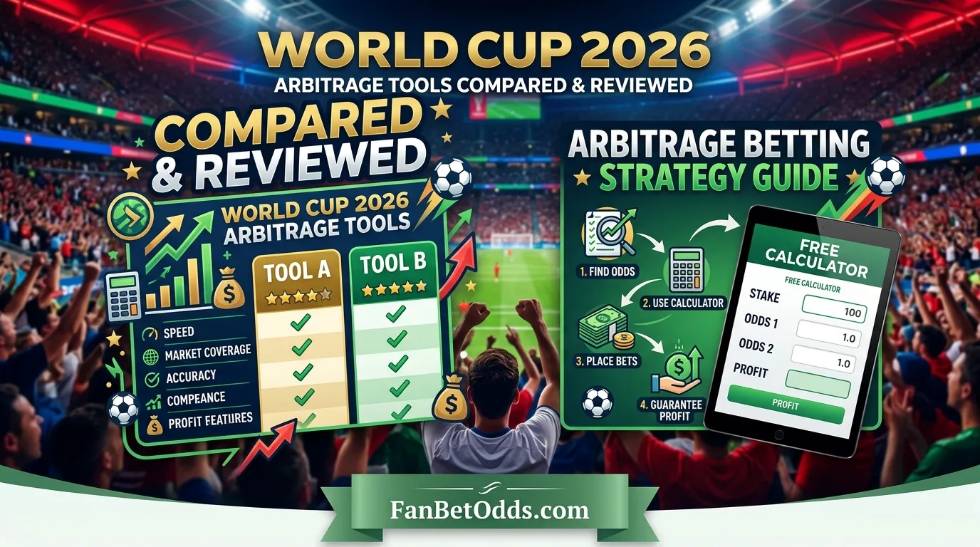 Best Arbitrage Betting Tools - 8 platforms reviewed for World Cup 2026 on Fan Bet Odds