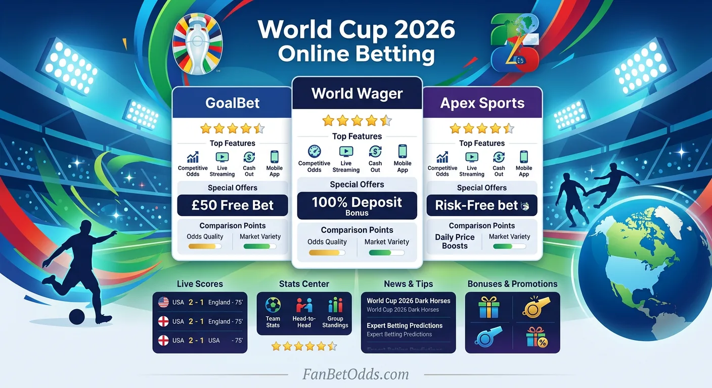 Best Betting Sites for World Cup 2026