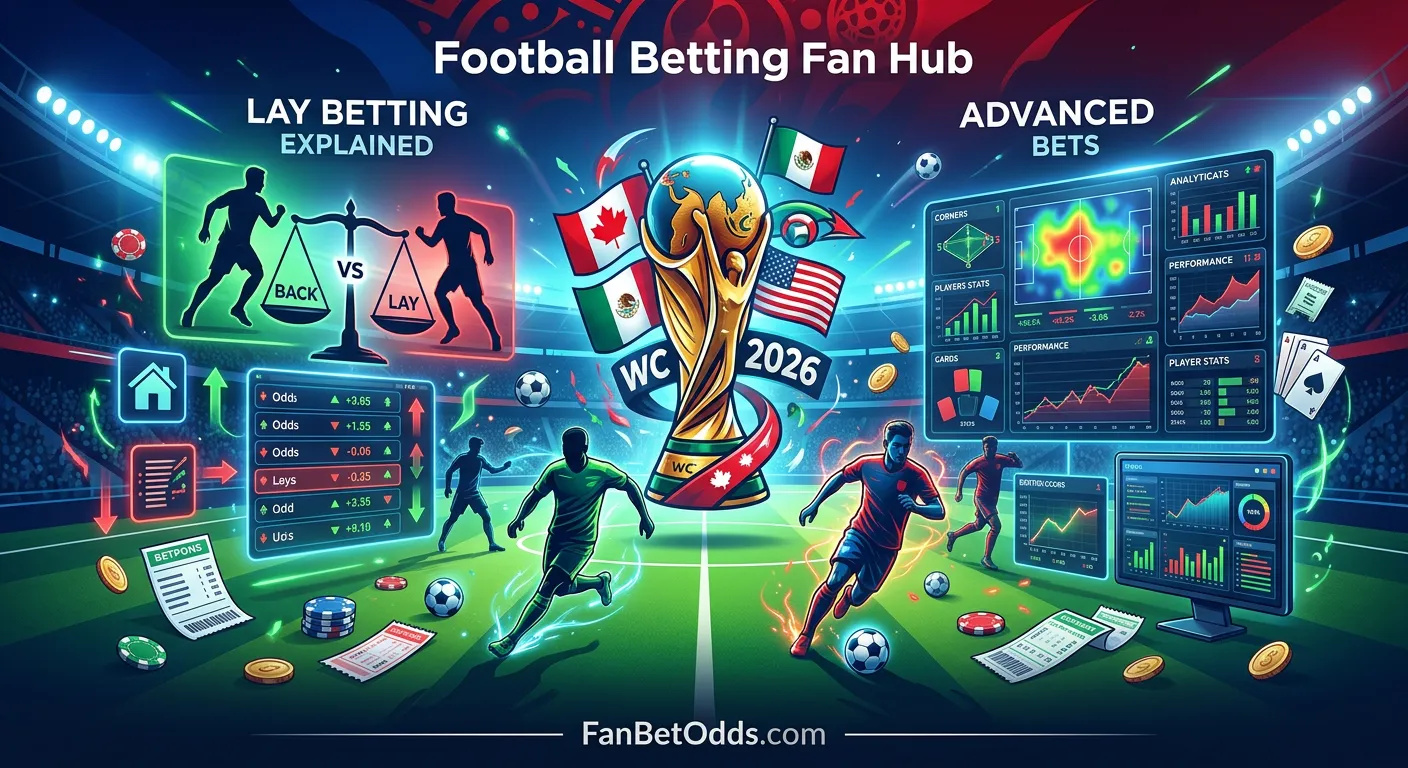 Lay Betting Explained - how to lay bets on a betting exchange, Fan Bet Odds guide