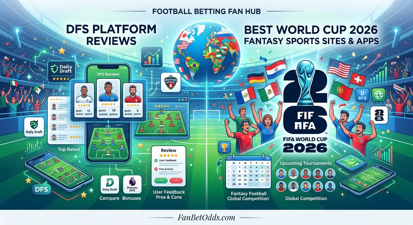 Best Fantasy Sports Sites for World Cup 2026 - Fan Bet Odds