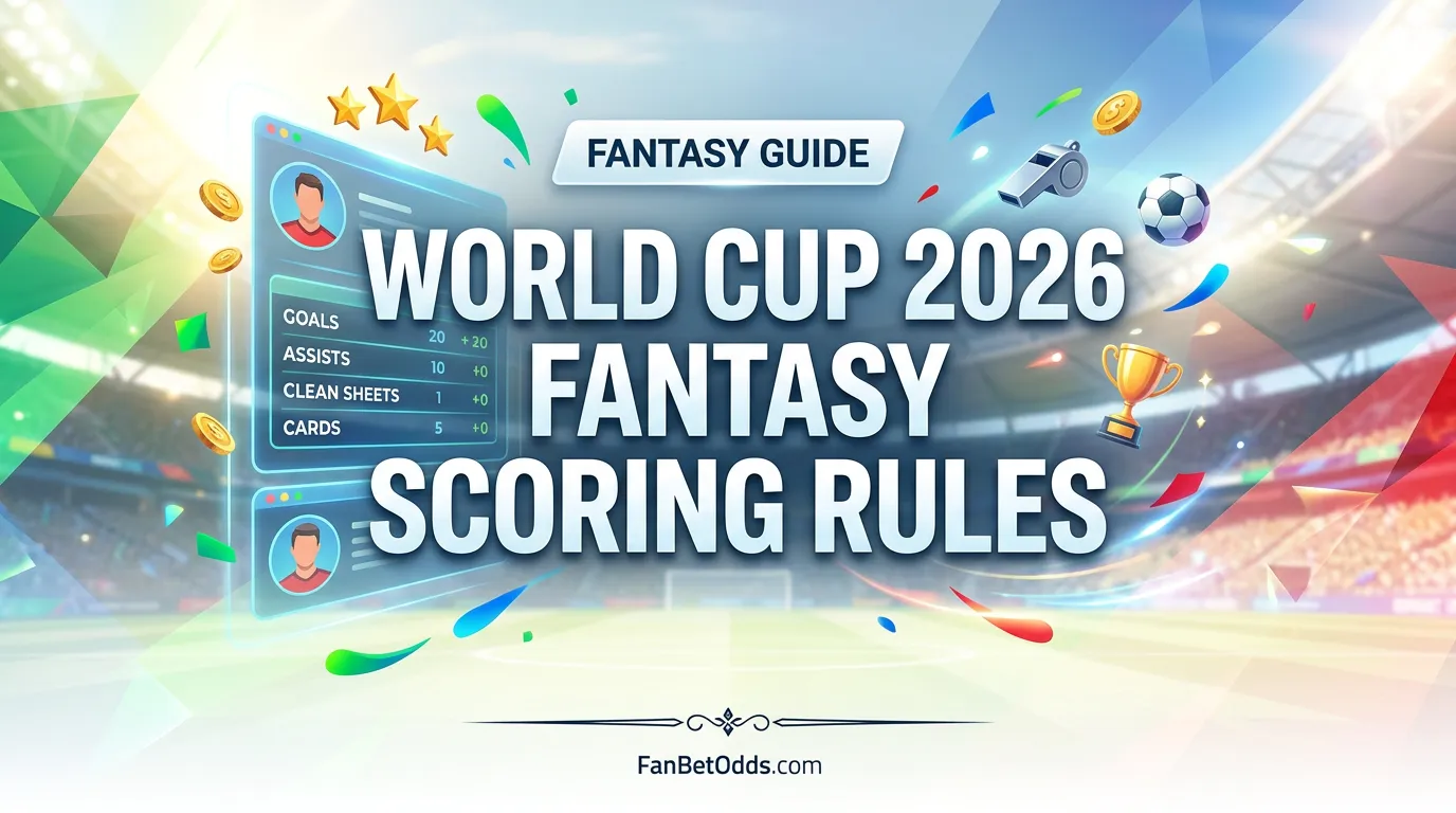 World Cup 2026 Fantasy Sports Scoring Rules - Fan Bet Odds