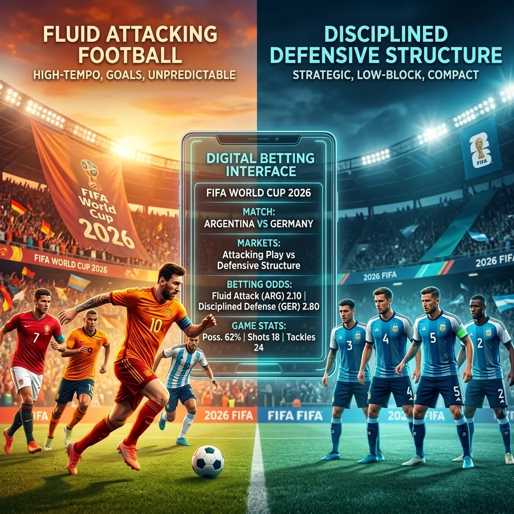 How playing styles impact World Cup 2026 betting markets - Controllers, Pressers, Counter-Strikers