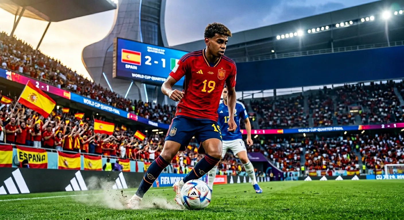 Lamine Yamal - Spain's Golden Boot contender at World Cup 2026