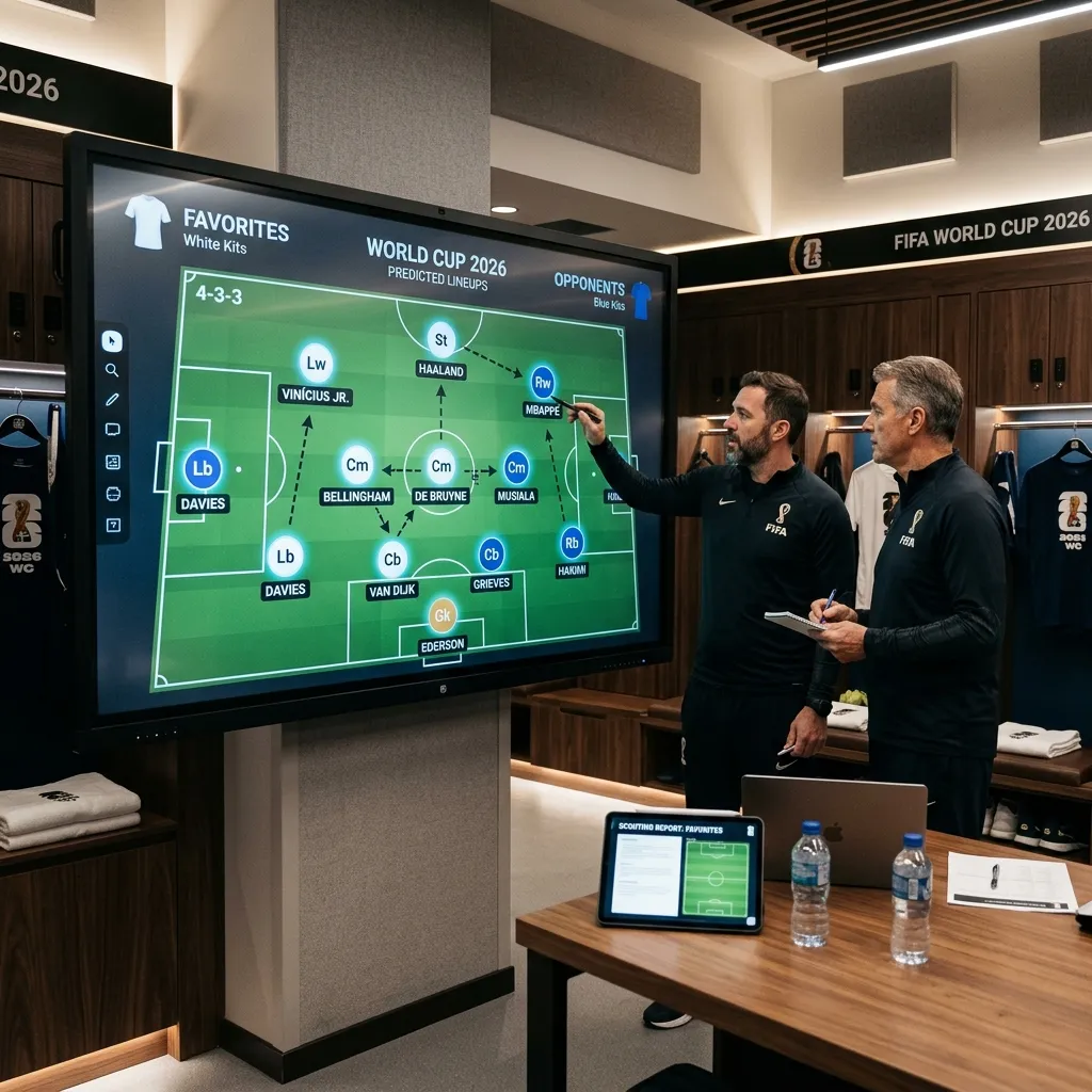 Predicted lineups for World Cup 2026 favorites - France, Brazil, Germany, Netherlands