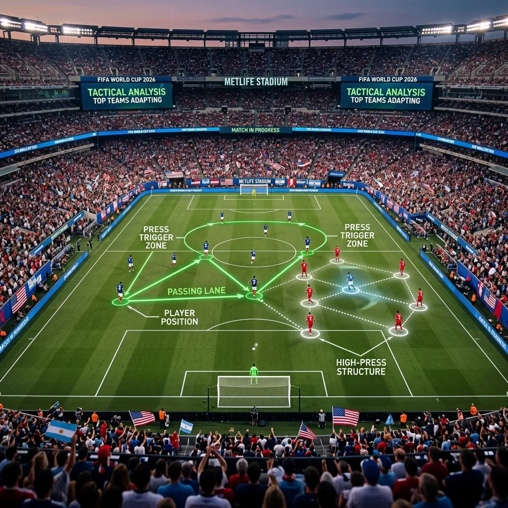 Tactical analysis - how top teams adapt ahead of World Cup 2026