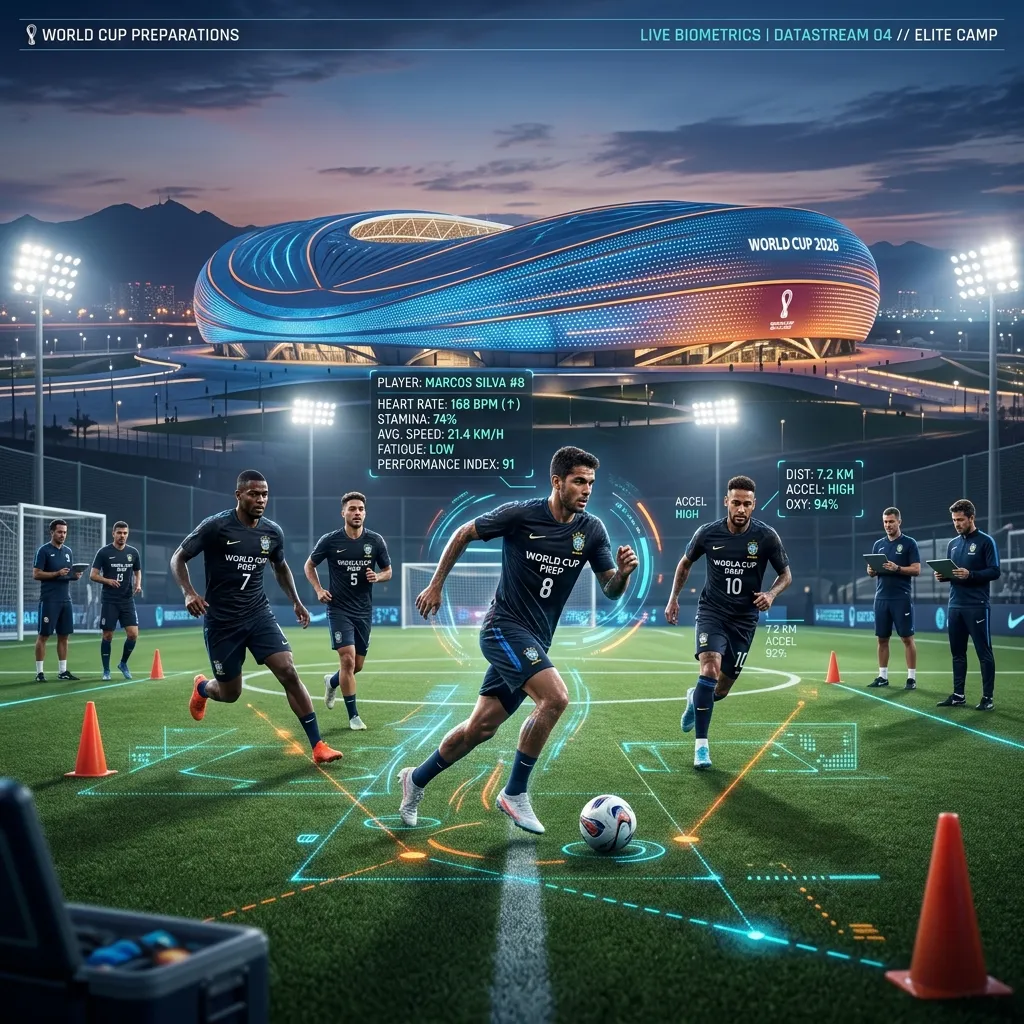 Top teams preparing for World Cup 2026 - camp updates and tactical reports