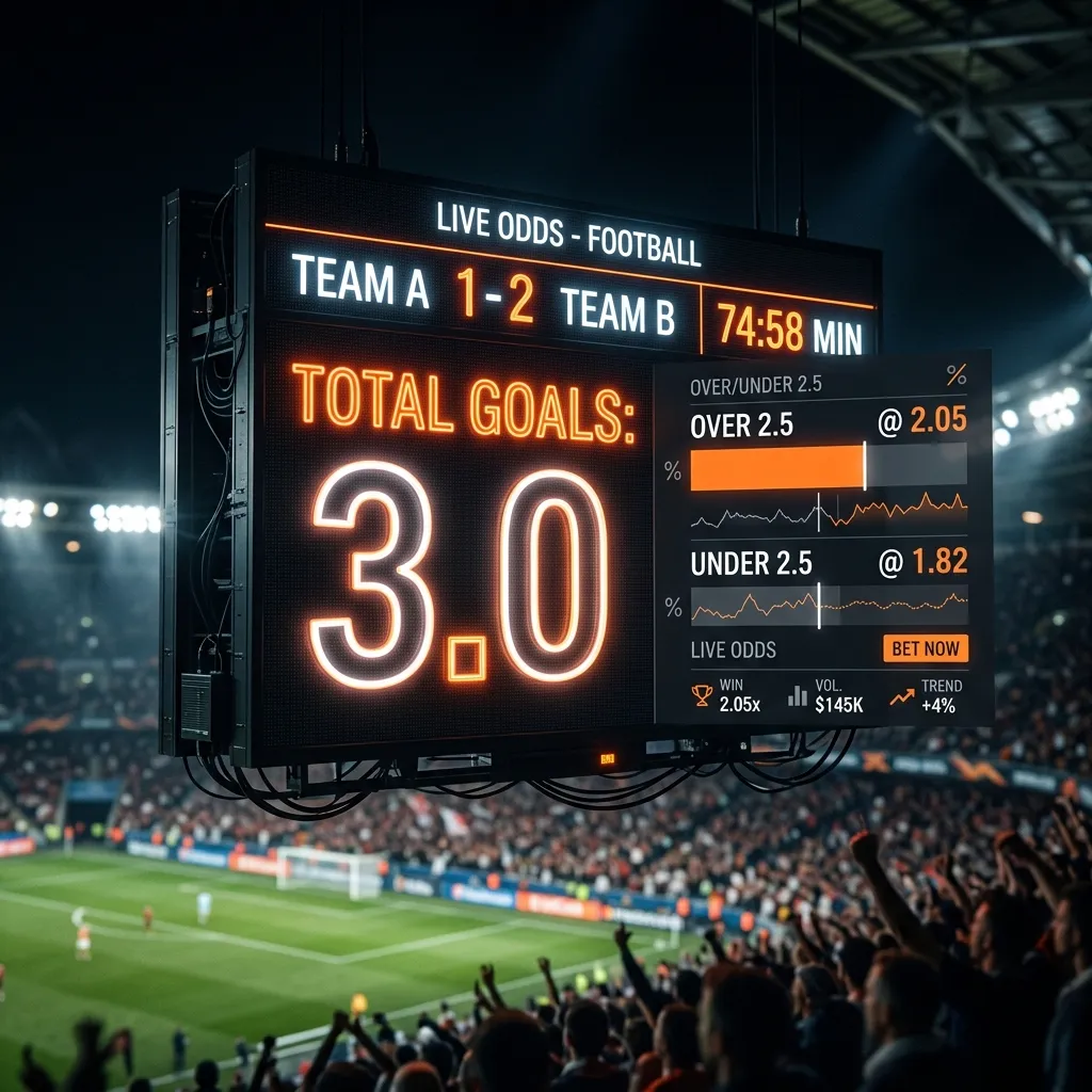 Over/Under goals betting — Poisson math behind 2.5 and 3.5 lines