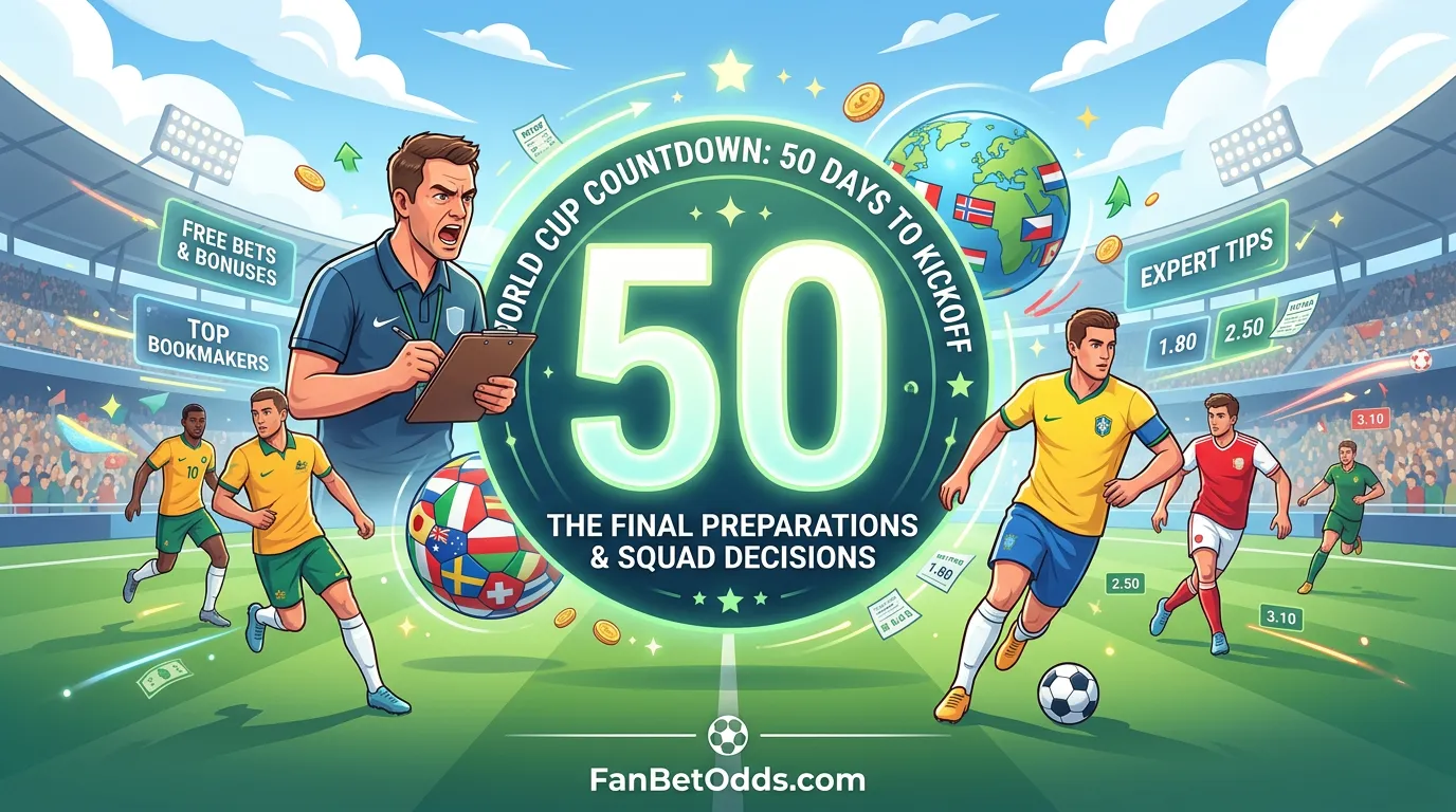World Cup 2026 countdown - national teams enter final squad selection phase