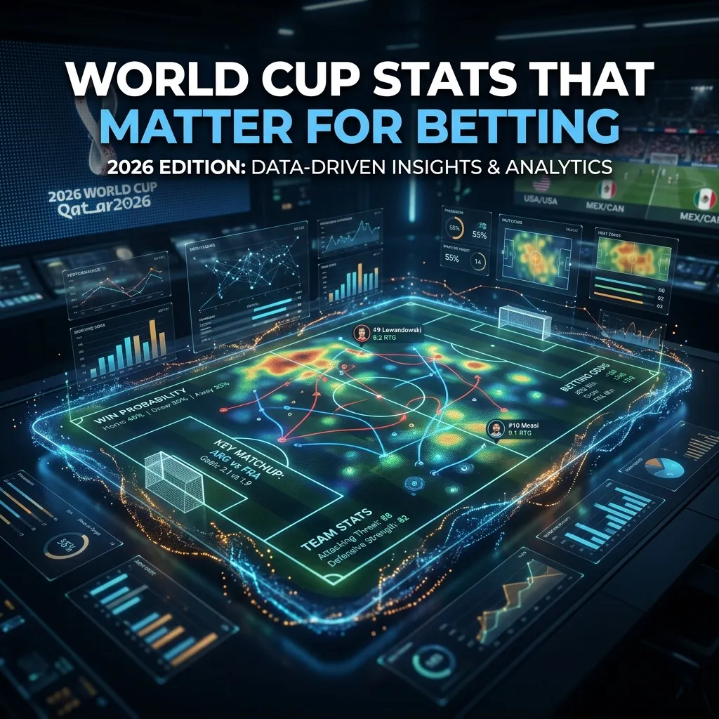 World Cup 2026 stats that matter for betting - xG, PPDA and altitude data