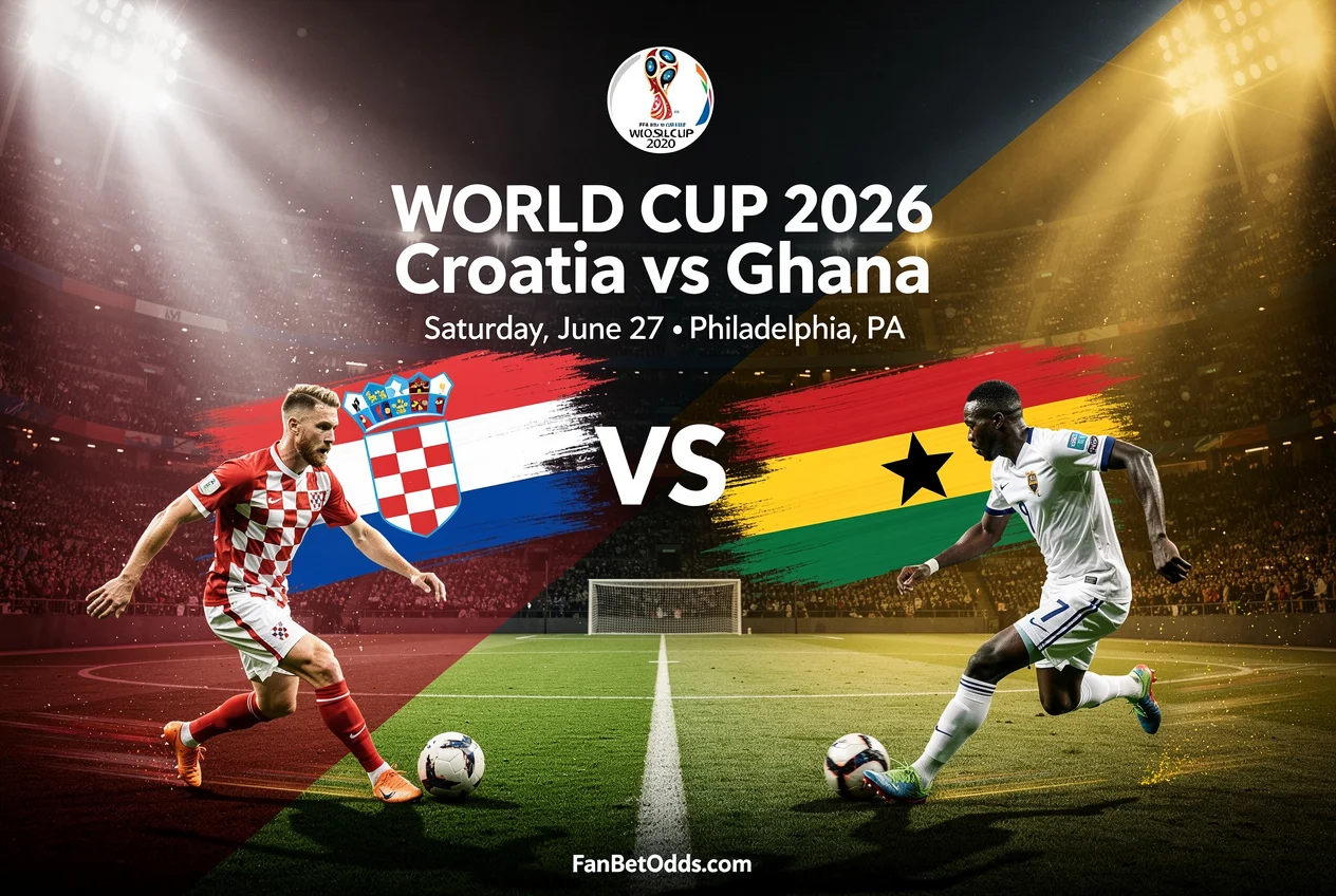 Croatia vs Ghana - 27 June 2026 · Lincoln Financial Field, Philadelphia, PA · FIFA World Cup 2026