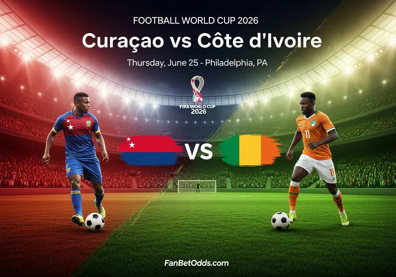 Curaçao vs Côte d'Ivoire - 25 June 2026 · Lincoln Financial Field, Philadelphia, PA · FIFA World Cup 2026