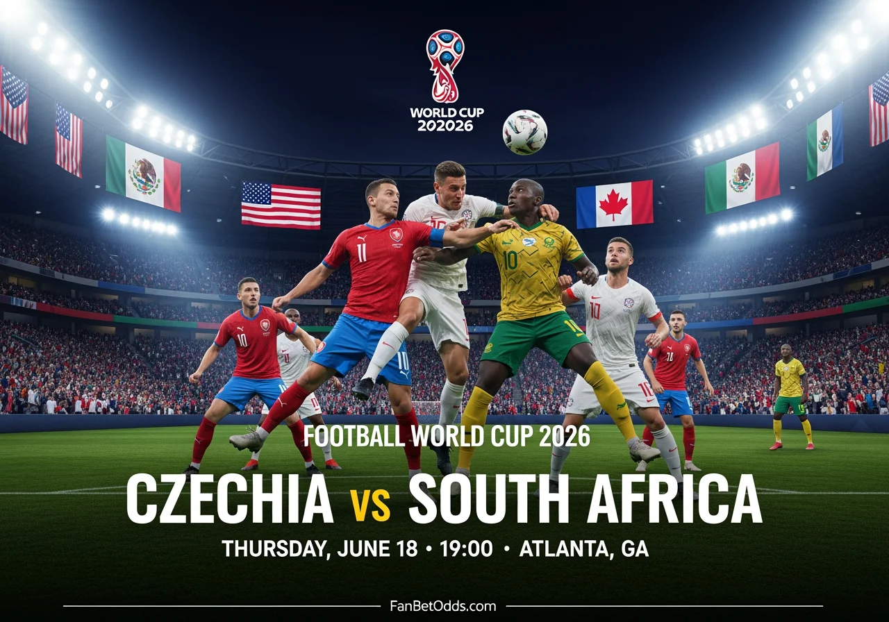 Czechia vs South Africa - 18 June 2026 · Mercedes-Benz Stadium, Atlanta, GA · FIFA World Cup 2026