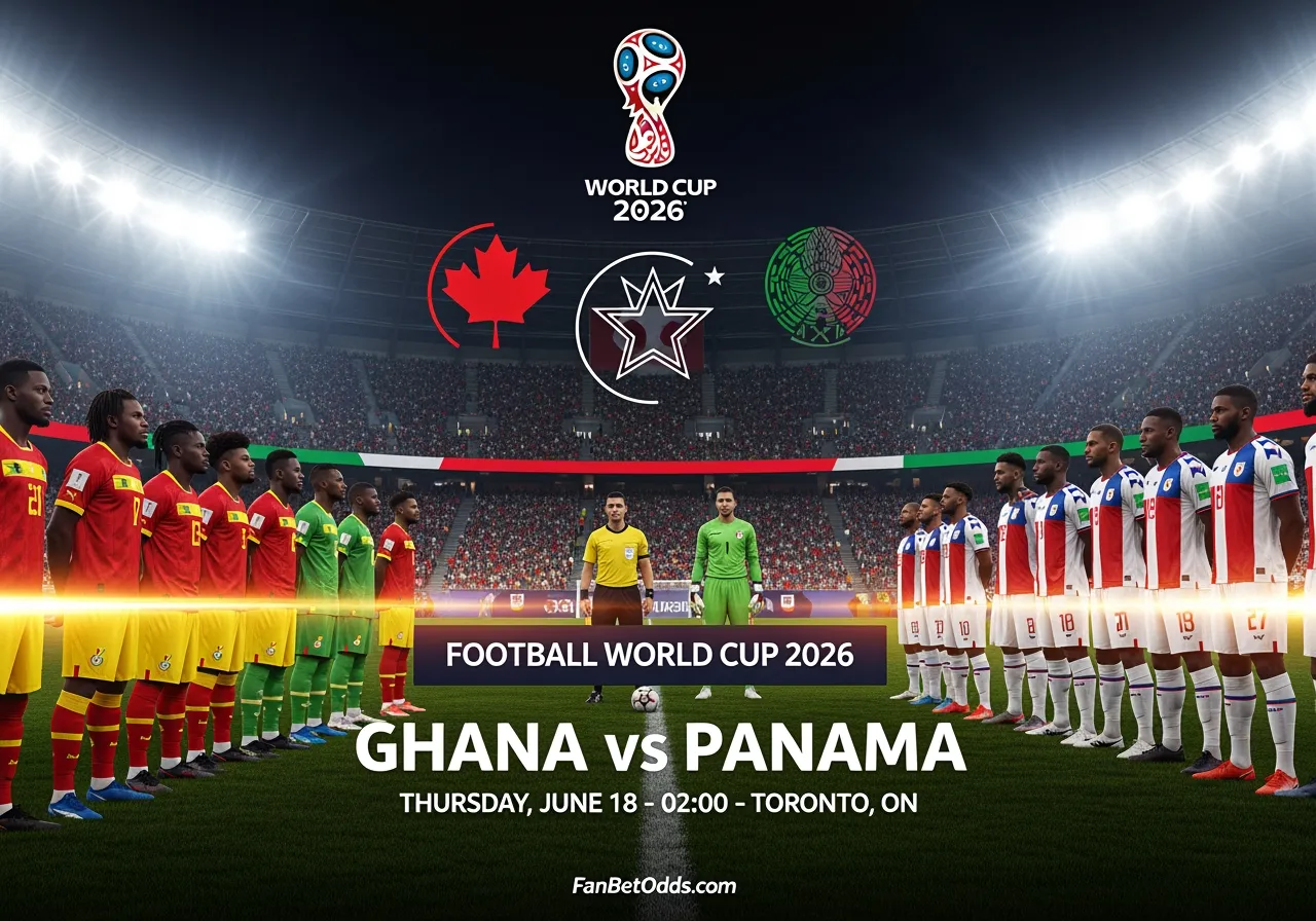 Ghana vs Panama - 17 June 2026 · BMO Field, Toronto, ON · FIFA World Cup 2026