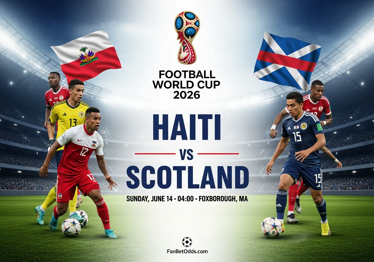 Haiti vs Scotland - 14 June 2026 · Gillette Stadium, Foxborough, MA · FIFA World Cup 2026