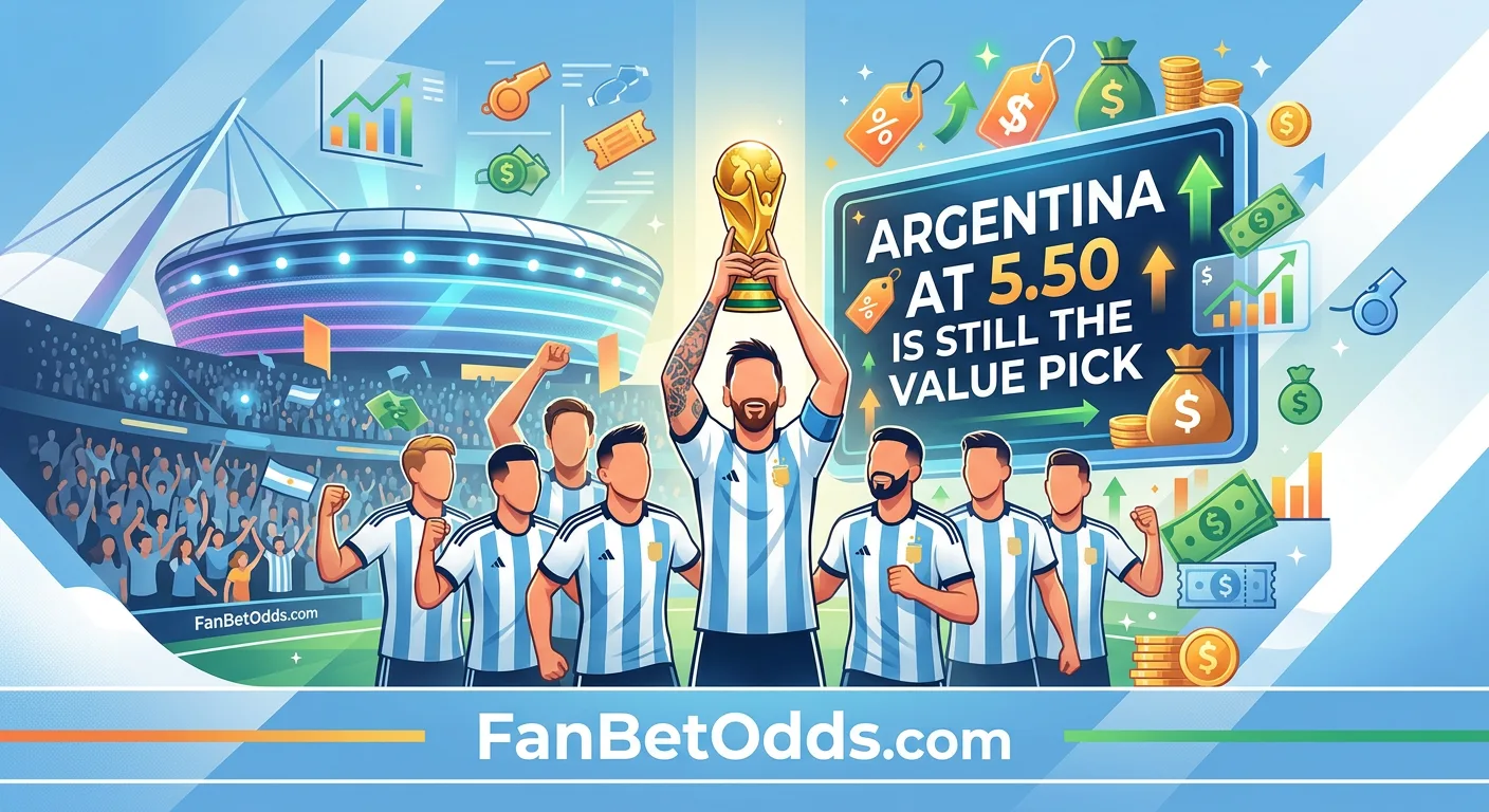 Argentina at 5.50 is still the value pick
