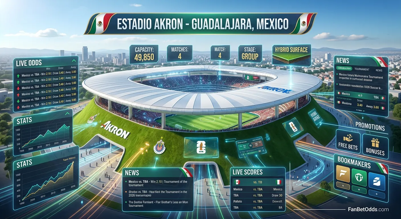 Estadio Akron stadium